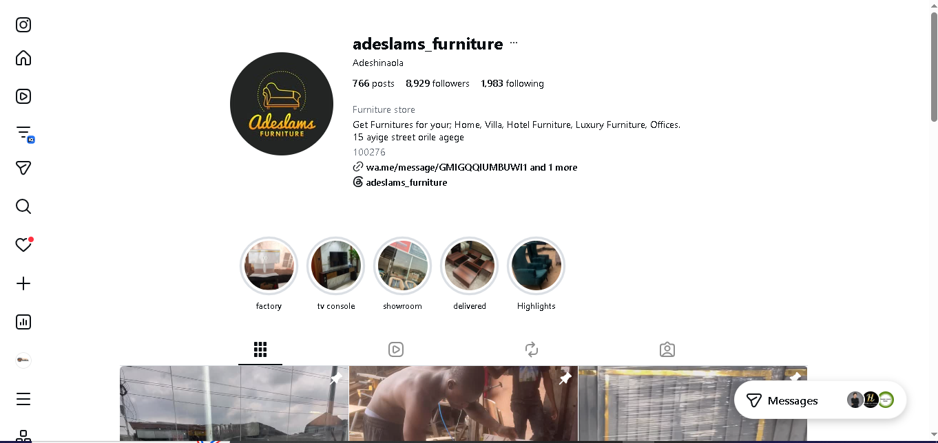 Adeslams Furniture results